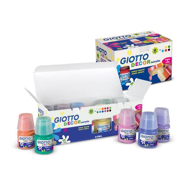 GIOTTO CF6 TEMPERA DA 25 ML BIANCO