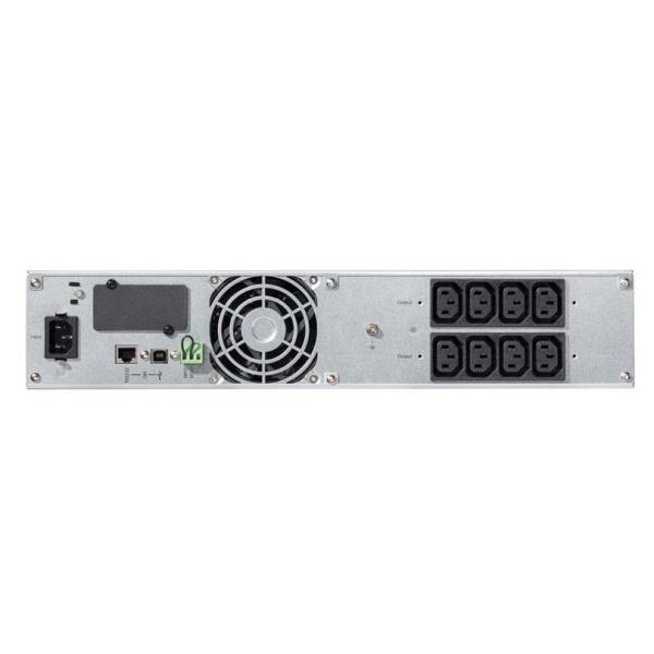 Eaton 5SC 1000 - UPS (montabile in rack) - 230 V c.a. V - 700 Watt - 1000 VA - RS-232, USB - connettori di uscita 8 - 2U - nero
