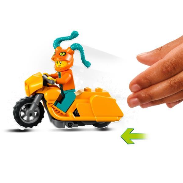LEGO CITY STUNZS ARENA DELLE ACROBAZIE MONSTER TRUCK CON 2 MOTO 7 MINIFIGURE E ACCESSORI