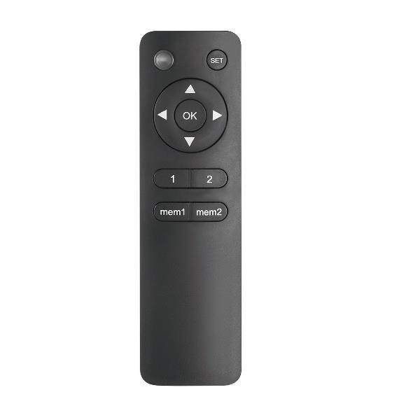 EQUIP 650336 SUPPORTO GIREVOLE MOTORIZZATO DA PARETE PER TV A SCHERMO PIATTO 32"-75" VESA 600x400 BLACK