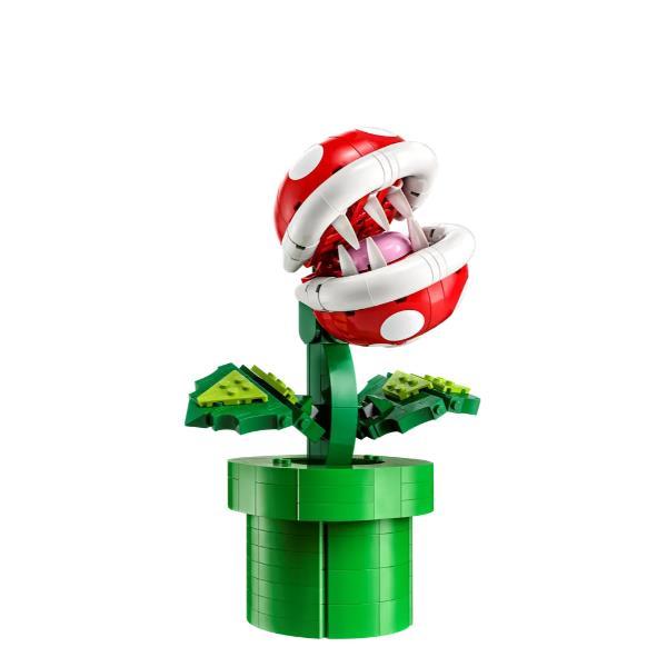 LEGO SUPER MARIO PIANTA PIRANHA PERSONAGGIO SNODABILE CON TUBO E 2 MONETE