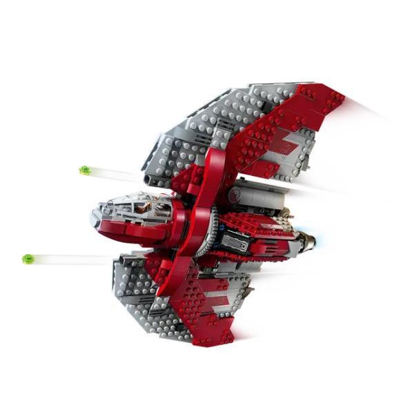 LEGO STAR WARS SHUTLE JEDI T 6 DI AHSOKA TANO CON 4 MINIFURE