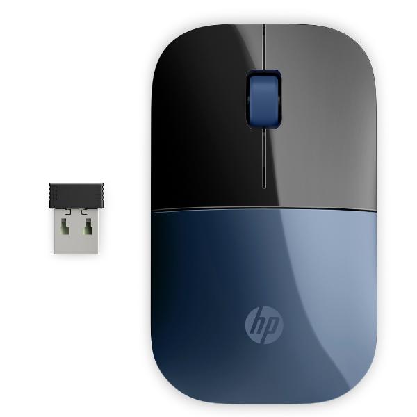 HP Z3700 MOUSE WIRELESS 2.4GHz CON RICEVITORE BLU …