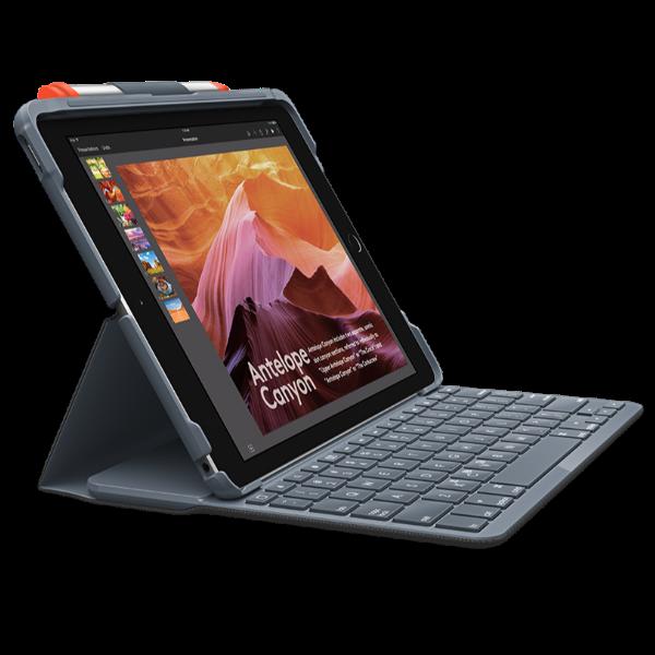 Logitech Slim Folio, QWERTY, Italiano, 1,7 cm, 1,5 mm, Apple, Slim Folio per iPad (A16) A16 Slim Folio per iPad (10ª generazione) iPad (10a gen) Slim Folio per...