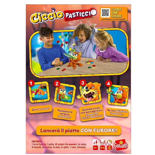 GOLIATH CICCIO PASTICCIO GIOCO DA TAVOLO CHE STIMOLA …