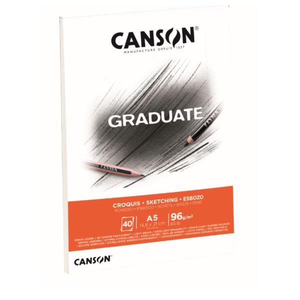 CANSON Graduate Sketching - Blocco - A5 - …