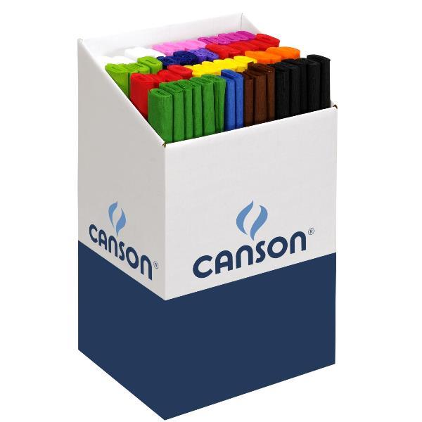 CANSON CF60 CRESPA SUPER0 5X2 5M VCOL. ASS