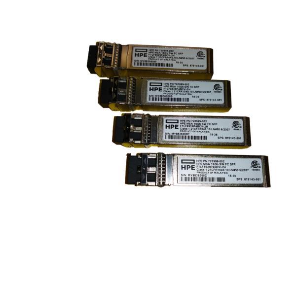 HEWLETT PACKARD ENTERPRISE HPE MSA 16GBSW FC SFP 4 PK TRANSCEI