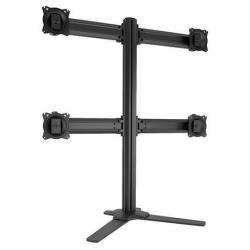 CHIEF Kontour K3 F220B - Kit montaggio (4 bracci telescopici) - per 4 display LCD - medico - nero - dimensione schermo: 10"-27" - desktop