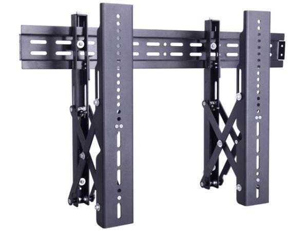 ITB Solution FUSION 2.0 - Staffa - per display LCD - acciaio - nero - dimensione schermo: 32"-60" - installabile a parete