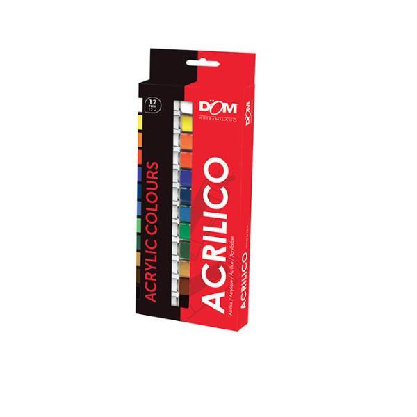 CWR COLORI AD OLIO TUBI DA 12 ML COLORI ASSORTITI CONF 12 Pz.