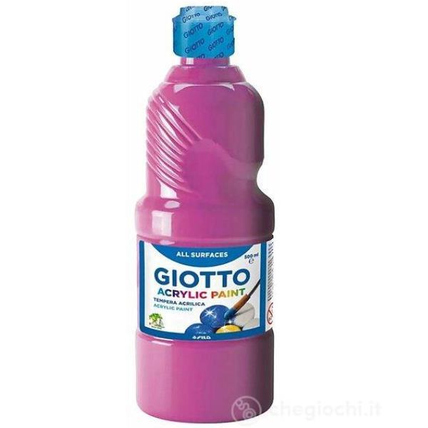Giotto FLACONE 500ML TEMPERA ACRILICA MAGENTA