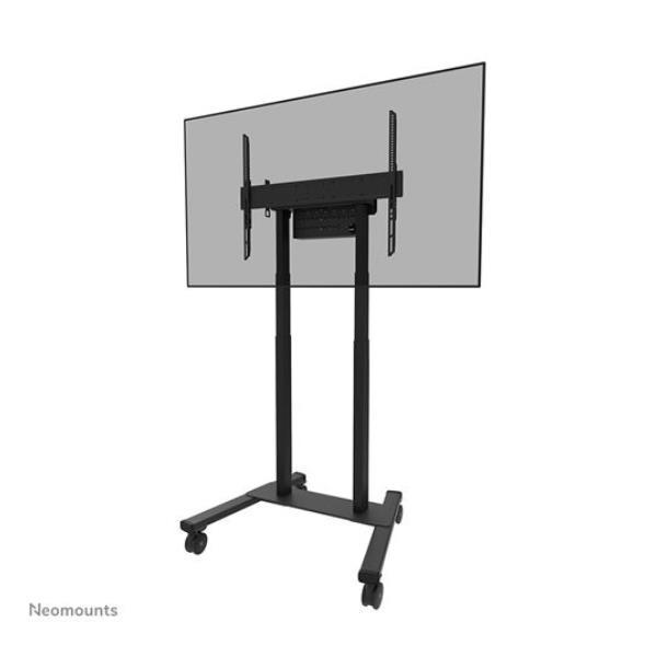 Neomounts FL55-875BL1 - Carrello - motorizzato - per display LCD - bloccabile - acciaio - nero - dimensione schermo: 37"-100"