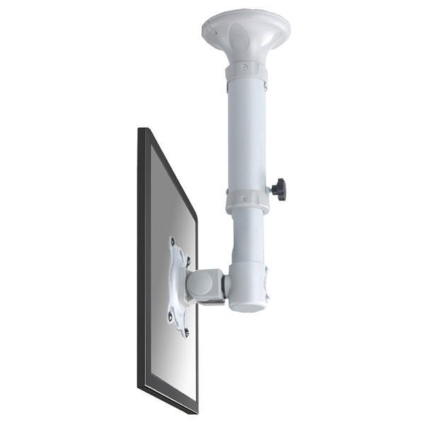 Neomounts by Newstar FPMA-C025 - Staffa - per display LCD - argento - dimensione schermo: 10"-30" - installabile a soffitto