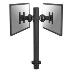 Neomounts FPMA-D050D - Kit montaggio - video full-motion - per 2 display LCD - nero - dimensione schermo: 10"-30" - rondella, montabile su desk