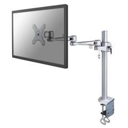 Neomounts FPMA-D935 - Kit montaggio - video full-motion - per display LCD - argento - dimensione schermo: 10"-30" - installabile con morsetto, montabile su desk
