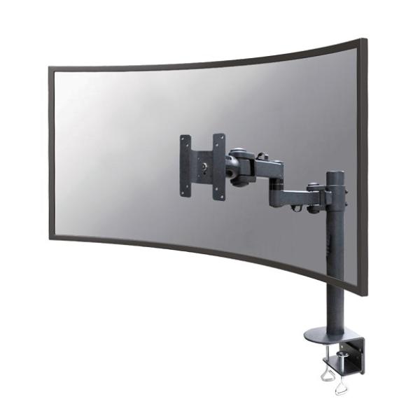 Neomounts by Newstar FPMA-D960PLUS - Kit montaggio - full-motion - per display LCD - nero - dimensione schermo: 10"-49" - installabile con morsetto, montabile su desk
