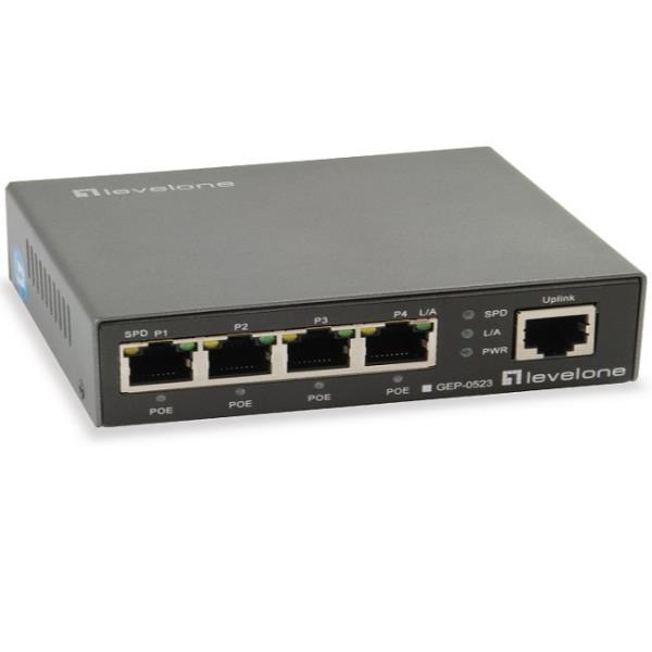 LevelOne GEP-0523 - Switch - 4 x 10/100/1000 …