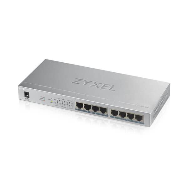 Zyxel GS1008HP - Switch - 8 x 10/100/1000 (PoE+) - desktop, montaggio a parete - PoE+ (60 W)