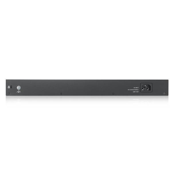 Zyxel GS2220-28HP - Switch - gestito - 24 x 10/100/1000 (PoE+) + 4 x combo Gigabit SFP - montabile su rack - PoE+ (375 W)