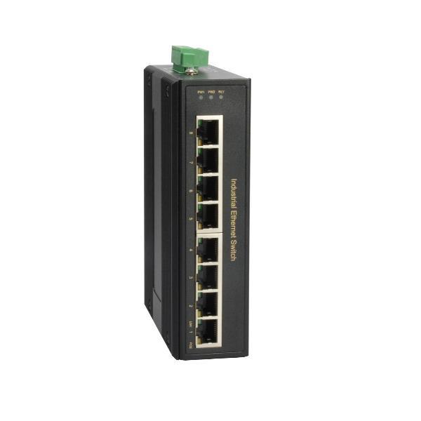 LEVEL ONE SWITCH INDUSTRIALE 8PORT POE