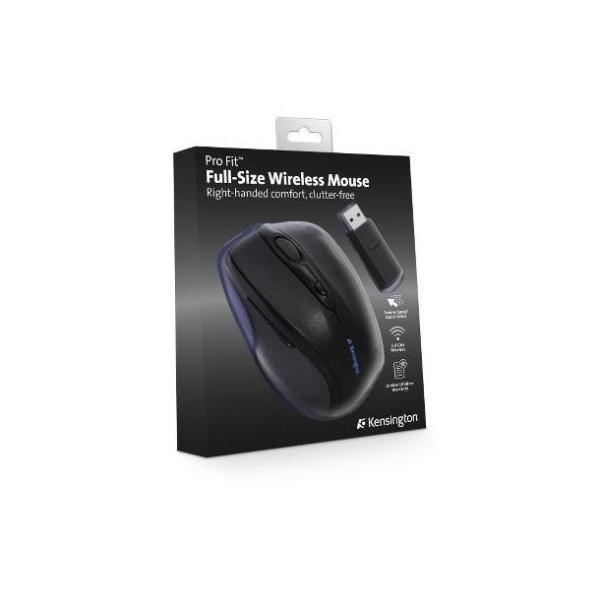 Mouse Pro Fit dimensioni standard - wireless - Nero - Kensington