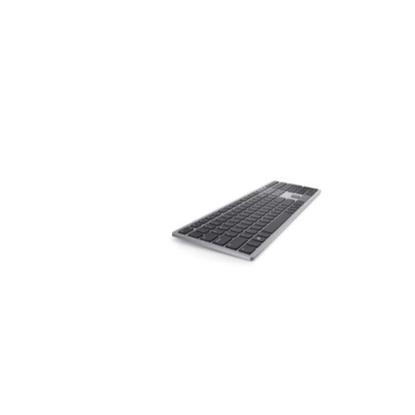 Dell Multi-Device KB700 - Tastiera - senza fili - 2.4 GHz, Bluetooth 5.0 - QWERTY - italiana - grigio - con 3 anni Next Business Day Advanced Exchange Service