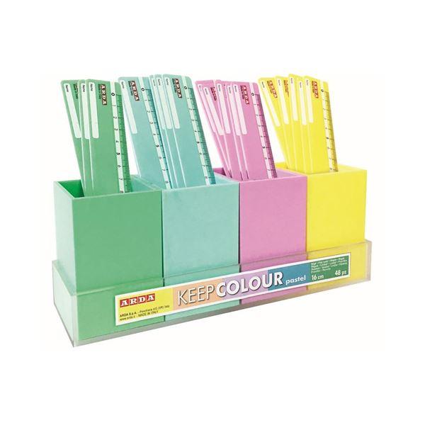 ARDA KEEP COLOUR - Righello - colori pastello, …