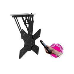 Multibrackets - Staffa - motorizzato - per TV - nero - dimensione schermo: fino a 55" - installabile a soffitto