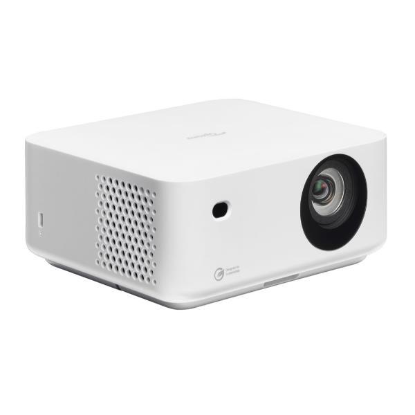 Optoma ML1080 - Proiettore DLP - laser - portatile - 1200 lumen - Full HD (1920 x 1080) - 16:9 - 1080p - obiettivi fissi a a focale ridotta - bianco