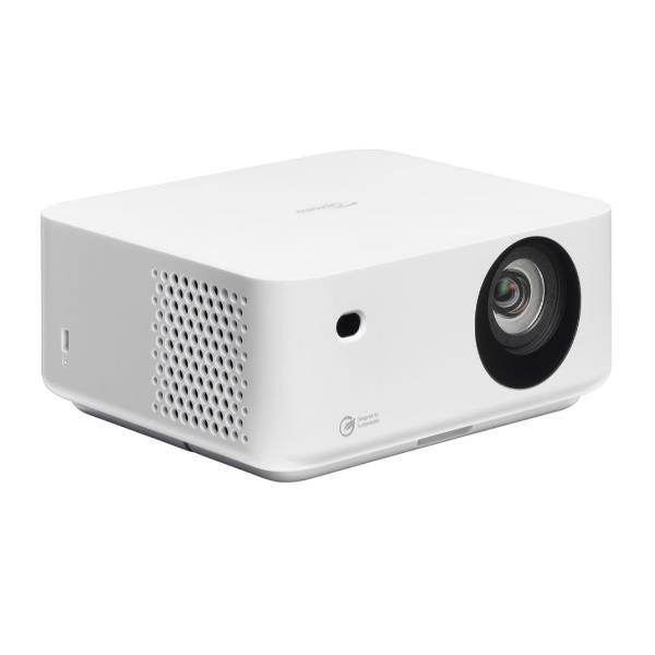 Optoma ML1080ST - Proiettore DLP - laser - portatile - 1200 lumen - Full HD (1920 x 1080) - 16:9 - 1080p - obiettivi fissi a a focale ridotta - bianco