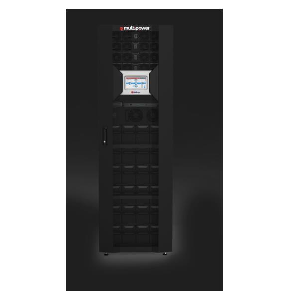 MULTIPOWER COMBO CON 2 MODULI DI POTENZA DA 25KW (50KW TOTALI O 25KW N+1) COMPLETO DI 3 SERIE DI BATTERIE A CASSSETTI INCLUSI TRASPORTO CON