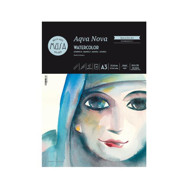 CWR AQVA NOVA ACQUERELLO BLOCCO DA DISEGNO 12 …