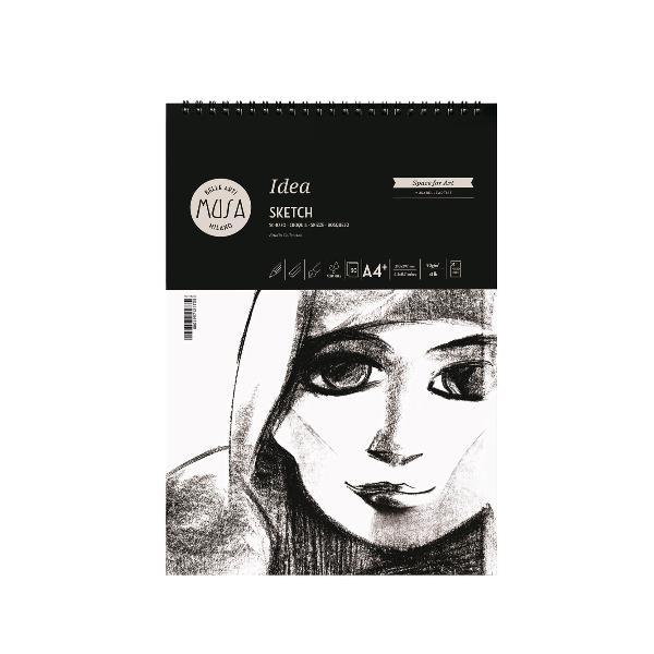 Cwr IDEA - SCHIZZO BLOCCO 100 FG. 90 GR. MEDIA - CM.21X29,7 (A4)
