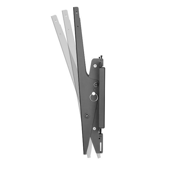 Neomounts NS-WMB200 - Staffa - per 2 display LCD - nero - dimensione schermo: 40"-52" - installabile a parete
