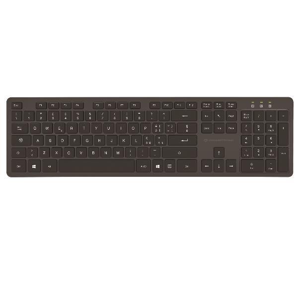 Conceptronic ORAZIO - Set mouse e tastiera - senza fili - 2.4 GHz - italiana - nero
