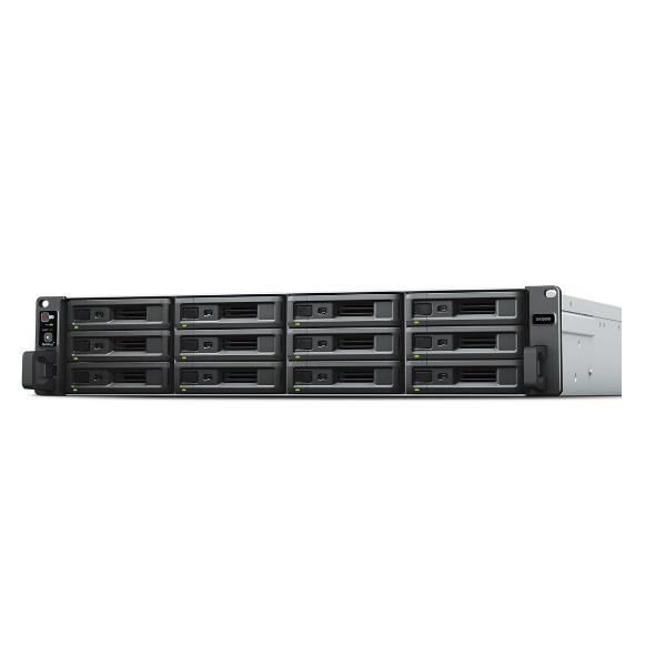 Synology SA3200D - Server NAS - 12 alloggiamenti - montabile in rack - RAID 0, 1, 5, 6, 10, JBOD, RAID F1 - RAM 16 GB - Gigabit Ethernet / 10 Gigabit Ethernet - iSCSI supporto - 2U