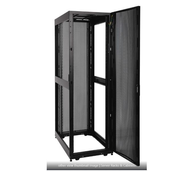 Tripp Lite 42U Rack Enclosure Server Cabinet w/ Doors & Sides - Rack cabinet - nero - 42U - 19"