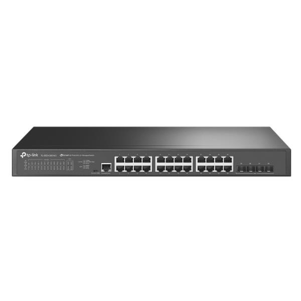 TP-Link Omada SG3428XPP-M2, Gestito, L2+, 2.5G Ethernet (100/1000/2500), Supporto Power over Ethernet (PoE), Montaggio rack, 1U