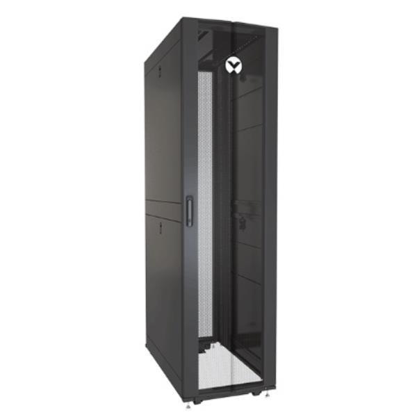 Vertiv VR - Rack cabinet - nero, RAL 7021 - 48U - 19"