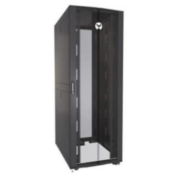 Vertiv VR - Rack cabinet - nero, RAL 7021 - 48U - 19"