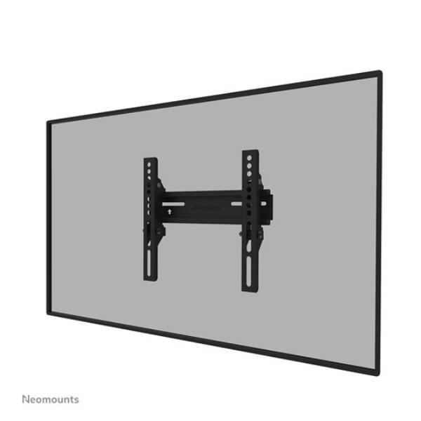 Neomounts by Newstar WL30-350BL12 - Kit montaggio (montaggio a muro) - fisso - per pannello piatto - bloccabile - nero - dimensione schermo: 24"-55"