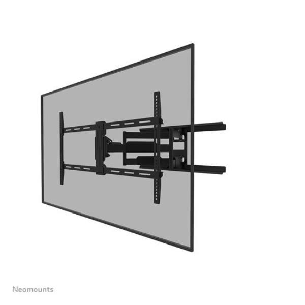 Neomounts WL40-550BL18 - Kit montaggio (montaggio a muro) - video full-motion - per TV - nero - dimensione schermo: 43"-75"