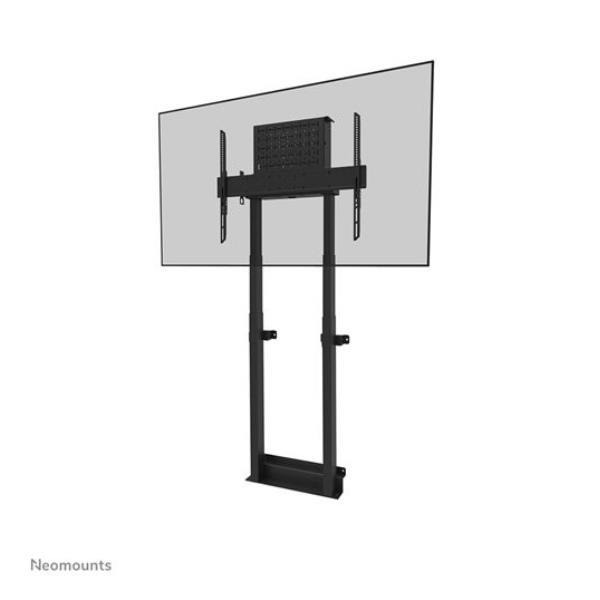 Neomounts WL55-875BL1 - Kit montaggio (montaggio a muro) - motorizzato - per pannello piatto - bloccabile - acciaio - nero - dimensione schermo: 37"-100"