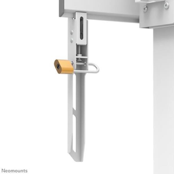 Neomounts WL55-875WH1 - Kit montaggio (montaggio a muro) - motorizzato - per pannello piatto - bloccabile - acciaio - bianco - dimensione schermo: 37"-100"