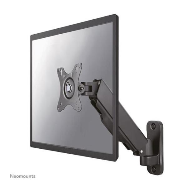 Neomounts WL70-440BL11 - Kit montaggio - video full-motion - per TV - nero - dimensione schermo: 17"-32" - installabile a parete