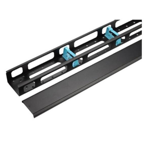 WP Europe COPPIA GUIDACAVI VERTICALI CON COPERCHIO PER RNARSB 27U L.800