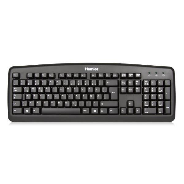 Hamlet XKKITA2-D1W-BK - Tastiera - USB - Tedesca …