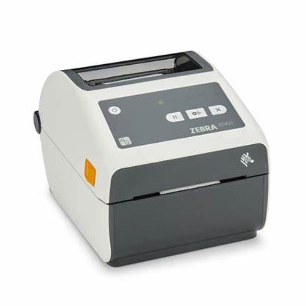 Zebra ZD421d-HC - Stampante per etichette - termico diretto - Rullo (10,8 cm) - 203 dpi - fino a 152 mm/sec - USB 2.0, LAN, host USB - bianco
