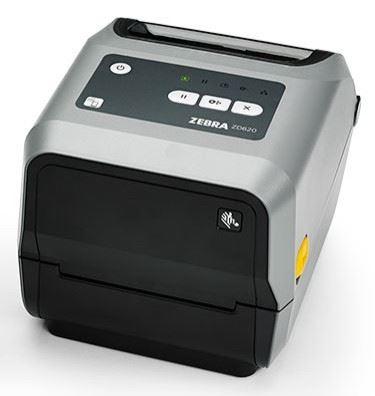 Zebra ZD621d - Stampante per etichette - termico diretto - Rullo (10,8 cm) - 203 dpi - fino a 203 mm/sec - USB 2.0, LAN, seriale, host USB - grigio